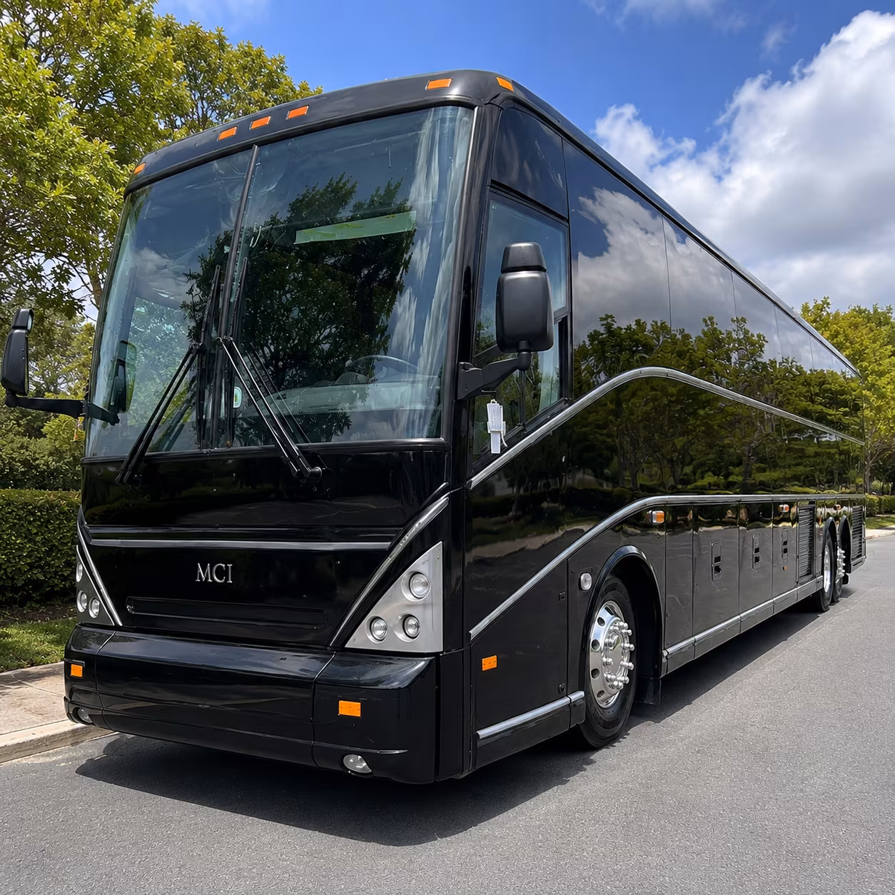 charter buses for military events ceremonies base access near richland