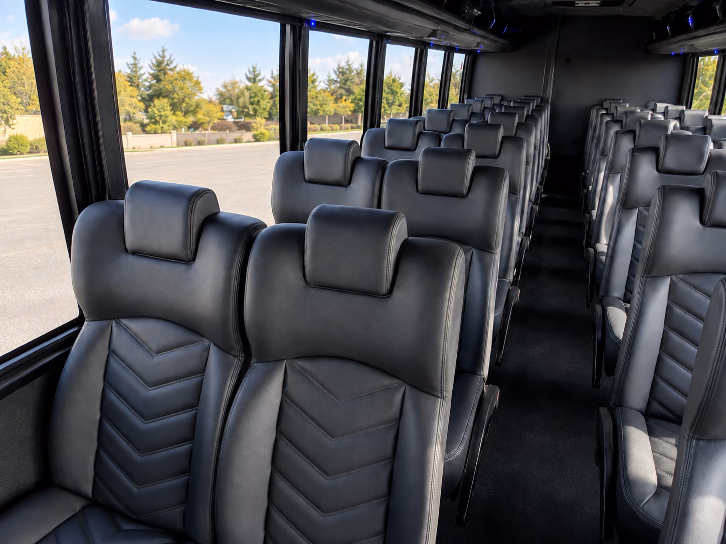 richland 20 passenger minibus inside