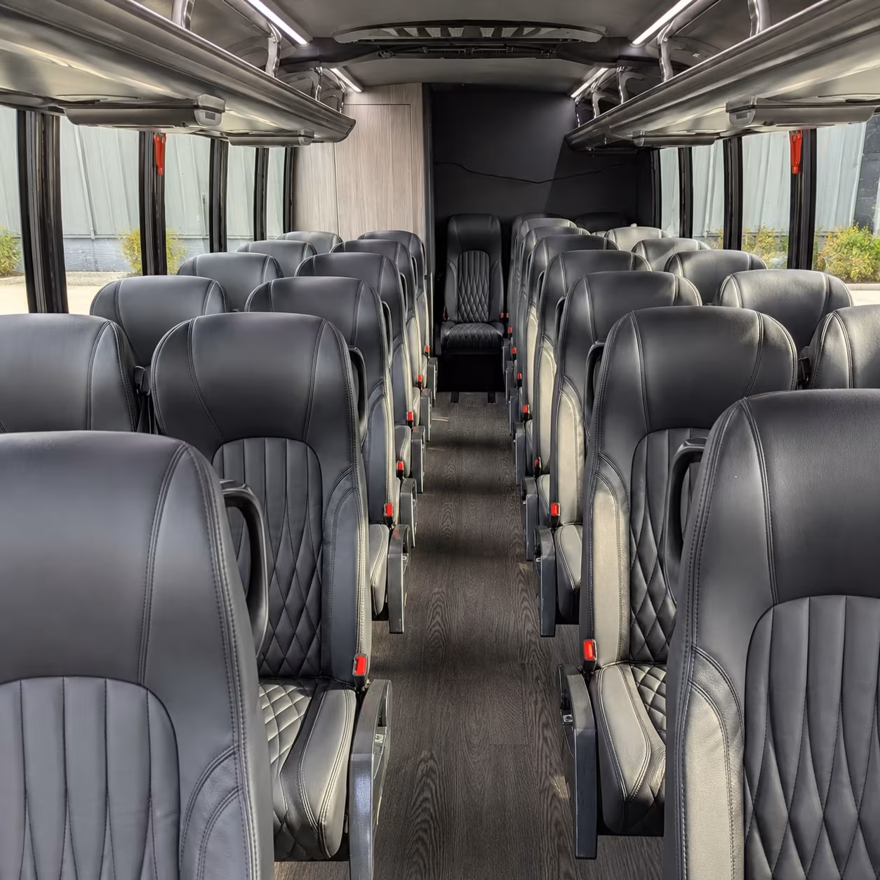 richland 25 passenger minibus inside