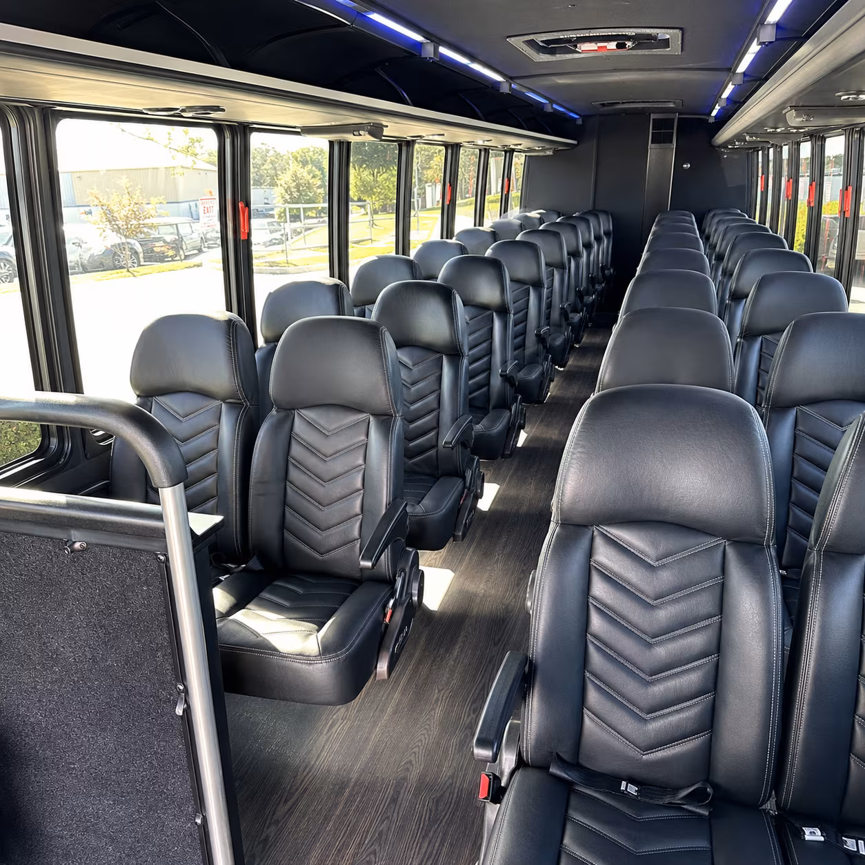 richland 30 passenger minibus interior
