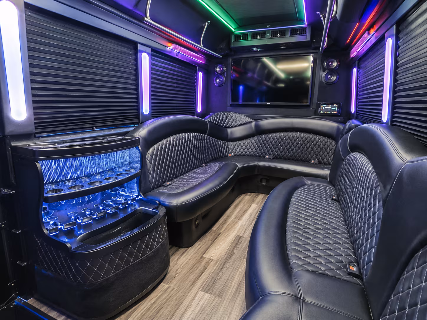richland area concert event venues party bus rental