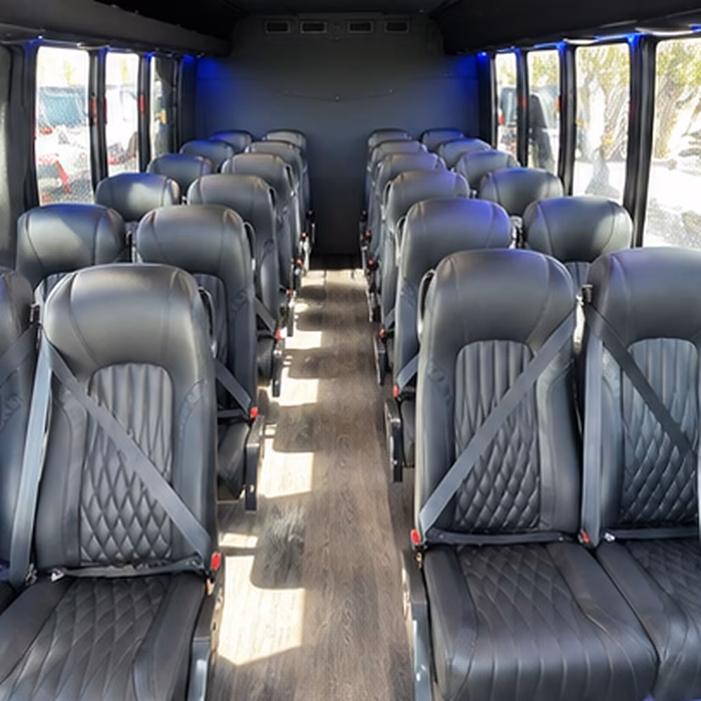 richland corporate event transportation onboard seating