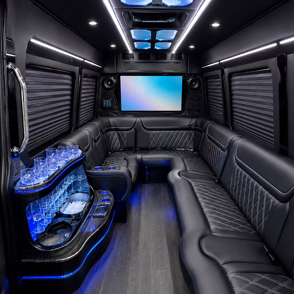 richland party bus rental interior
