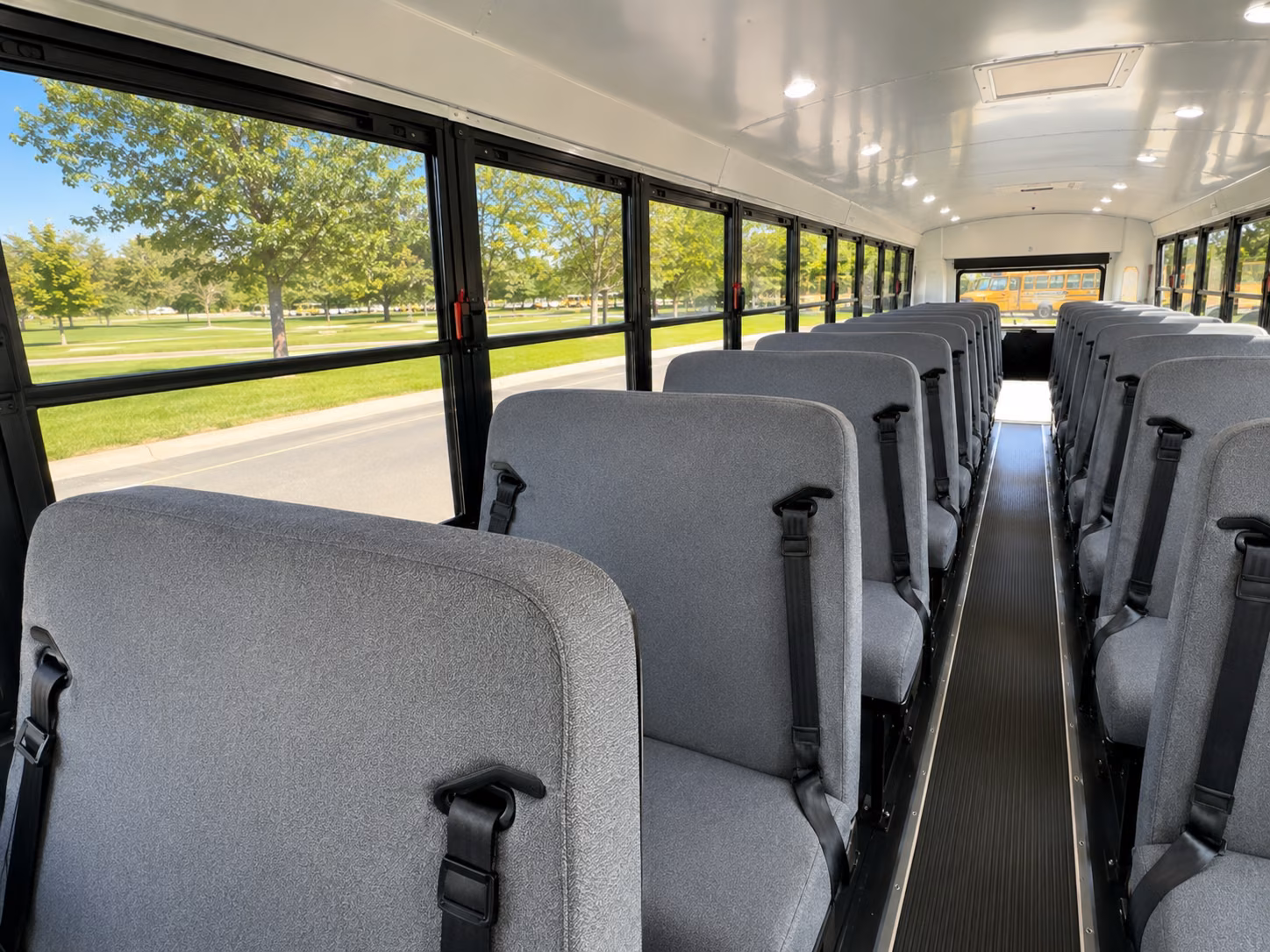 richland school bus interior
