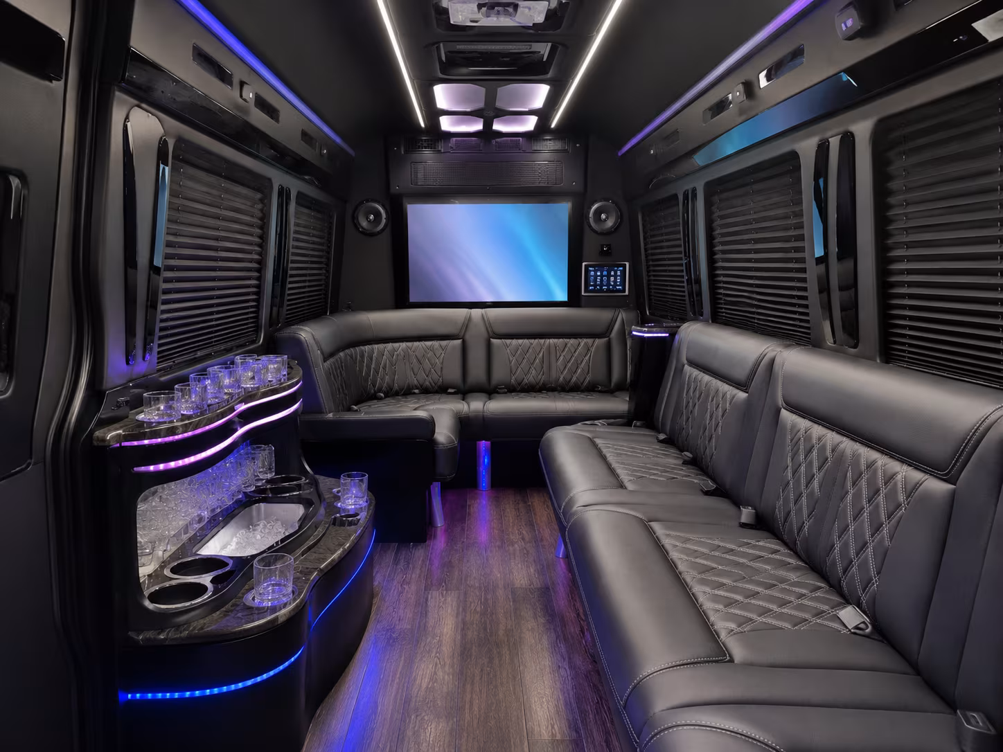 richland sprinter limousine inside