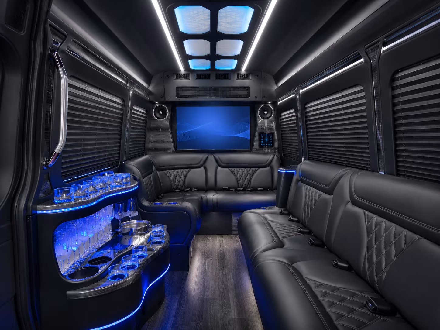 richland sprinter limousine interior
