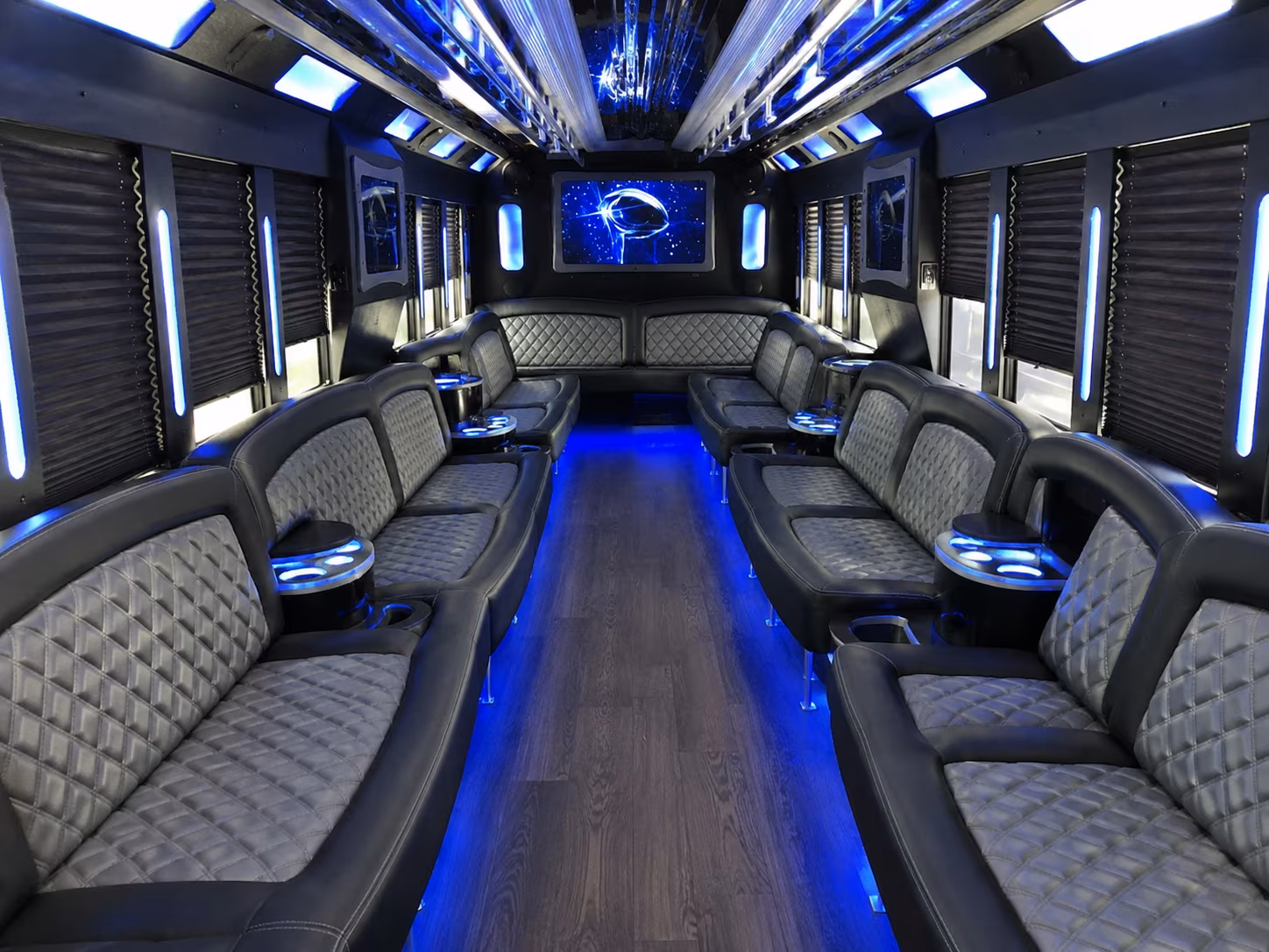 wedding party bus rental